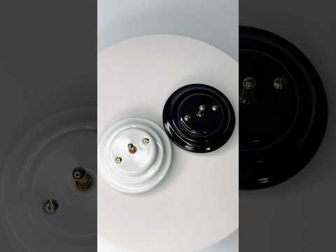 Вимикачі керамічні одноклавішні тумблерні з керамічними рамками