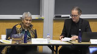 Gayatri Spivak on Hegel and Marx with Bernard E. Harcourt @columbia
