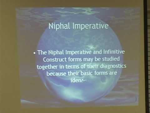 Introduction to Biblical Hebrew II. Lecture 10: Part 3 by Prof. Alex Stas