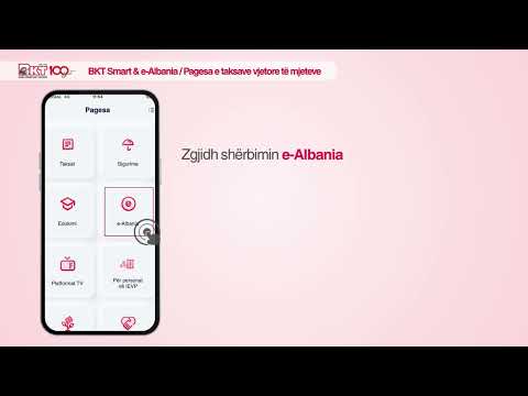 Pagesa e taksave vjetore të mjeteve nëpërmjet e-Albania dhe BKT Smart
