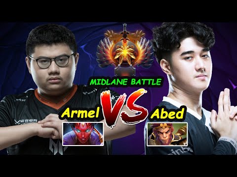 Abed vs Armel  - SEA GOD 7.30 MIDLANE BATTLE Dota 2 pro Gameplay