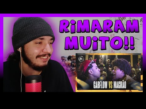 (CHAMOU DE FAMOSINHO 🔥🔥) MAGRÃO (SP) X GABFLOW - BATALHA DO COLISEU - EDIÇÃO 136 | REACT BAUEB