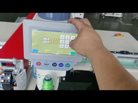 Швейный автомат программируемой строчки Autosew ASM-360-13090-JR video