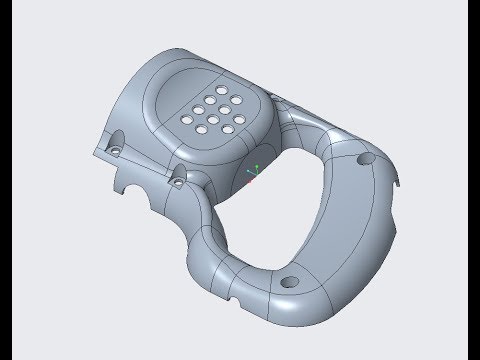 PTC Creo 5.0 Mold Design - Part 1 Cavity and Core advanced