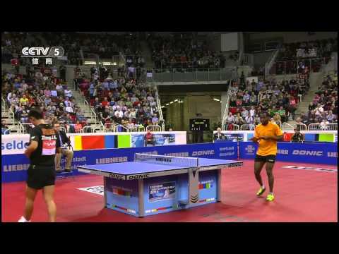 2014 Men's World Cup (ms-qf) ZHANG Jike - ARUNA Quadri [HD] [Full Match/Chinese]