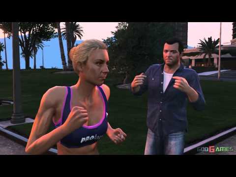 GTA V PS3 Gameplay / Walkthrough / Playthrough / 1080P Part 6 - Exercising Demons - Michael