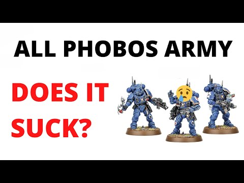 New Space Marines Vanguard Spearhead Phobos Formation - Is it Bad?