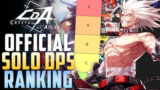 The BEST Solo DPS Class (Ranked By Speedrun Times) | Crystal Of Atlan