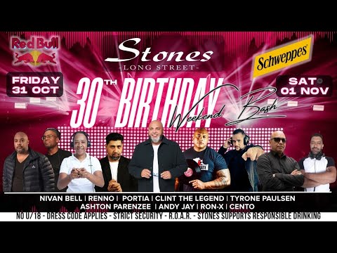 Clint The Legend Live at Stones Long Street 1 Nov 2025