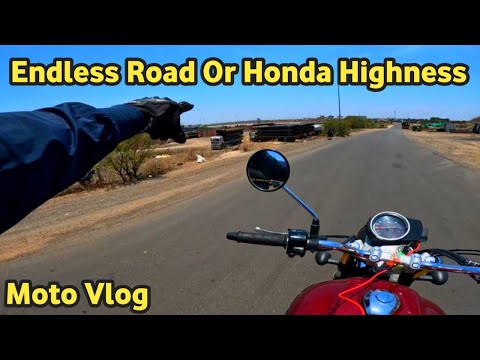 Endless Road Or Honda Highness Cb350 |Garmi me Halat Kharab|