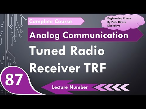 Tuned Radio Frequency Receiver in Analog Communication by Engineering Funda