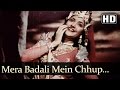 Mera Badali Mein Chhup Gaya  (HD) - Nagin Song (1954) -  Vyjayanthimala - Pradeep Kumar - Jeevan