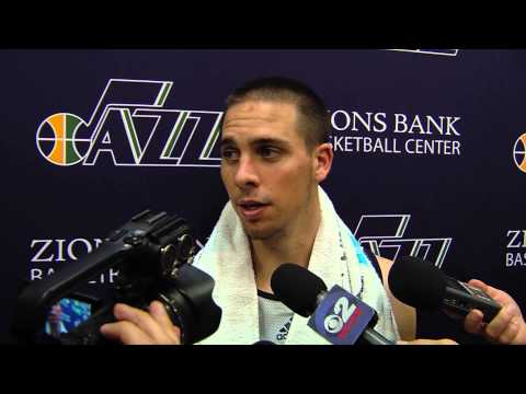 T.J.  McConnell interview - Utah Jazz workout
