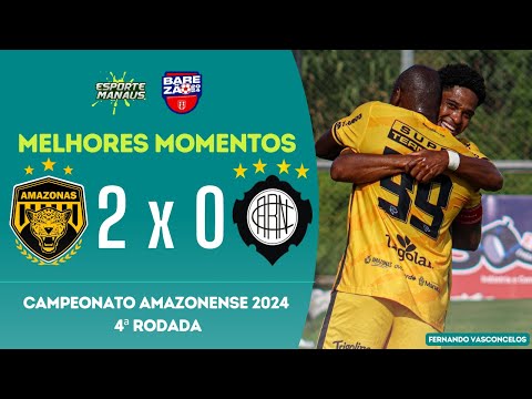 Amazonas FC 2x0 Rio Negro-AM