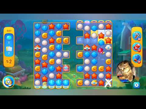 Fishdom 2022, no boosters, level  407 -  прохождение без бустеров,  407 уровень.