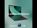 LG gram 16" Copilot+ PC Laptop, Windows 11 Home, Intel Evo Edition - Intel® Core™ Ultra 9, 32GB RAM