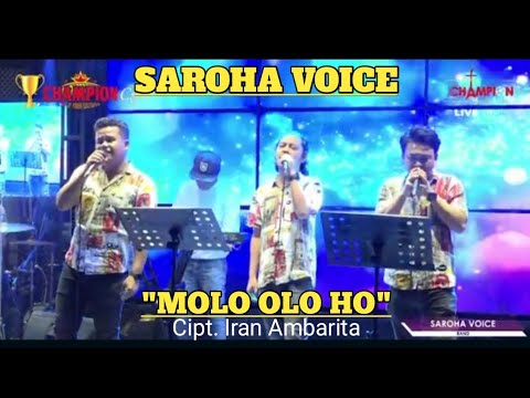 SAROHA VOICE - MOLO OLO HO Cipt. Iran Ambarita || COVER || LAGU BATAK TERPOPULER 2024