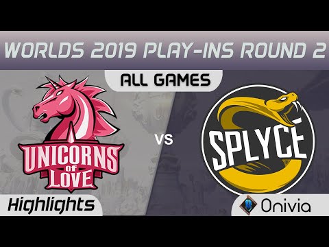 UOL vs SPY Series Highlights Worlds 2019 Play in Round 2 Unicorns of Love vs Splyce by Onivia