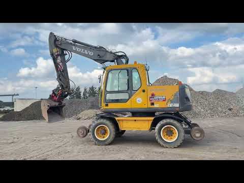 Volvo EW 140 B , ROTOTILT + RAILWAY, экскаваторы