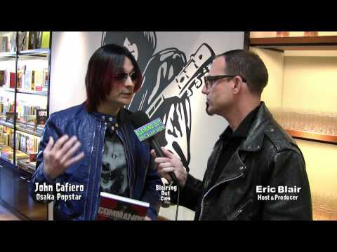 Osaka Popstar's John Cafiero Talks about Johnny Ramone's autobiography Commando w Eric Blair 2012