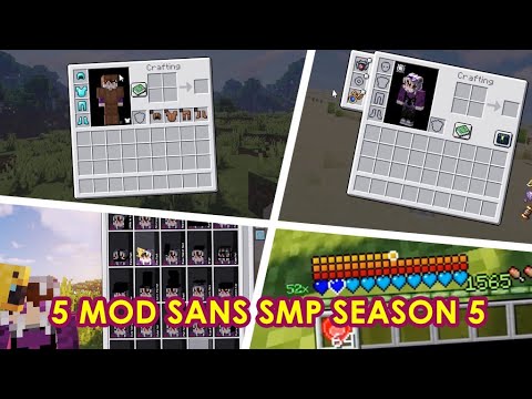 5 MOD SANS SMP SEASON 5 - Minecraft Java Edition