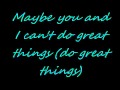 Michael Jackson   In Our Small Way Lyrics on screen