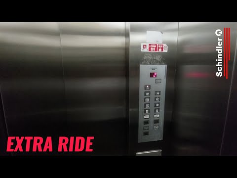 EXTRA RIDE: Schindler 100L Traction Elevators - National Center Offices - MG, BR
