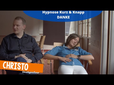 Hypnotisierte Person ist sauer!