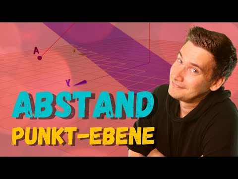 Berechne den Abstand zwischen Punkt und Ebene | ABSTANDSFORMEL | HOW TO MATHE ABI 2025: ABSTÄNDE