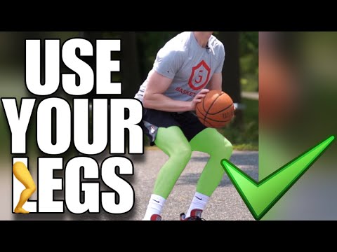 How To Shoot a Basketball:  (When to) Use Your LEGS!