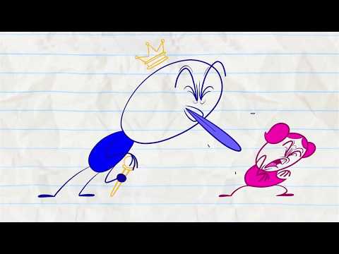 Rocks Paper Scissors Oh My! - Pencilmation | Animation | Cartoons | Pencilmation