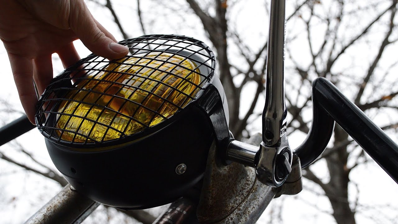 Cafe Racer Project 014: New Headlight!!!