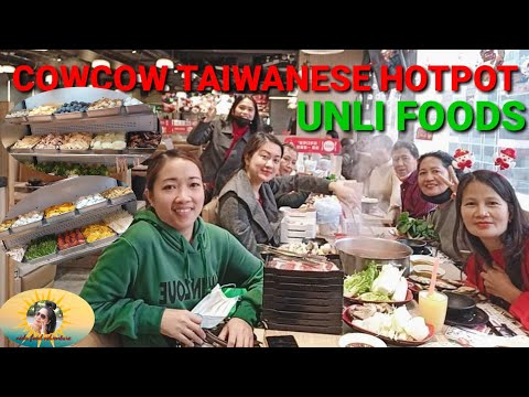 #UNLI FOODS/COW COW TAIWANESE HOTPOT/#restaurante /#DIA DE NATAL EM MONGKOK COM MEUS FRENS (PARTE 1)#nida