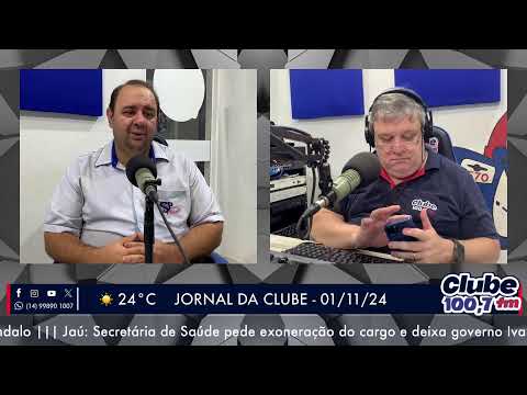 Jornal da Clube - 01/11/24 - Edição da Manhã