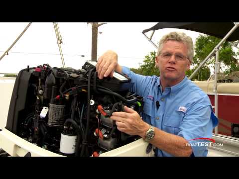 Evinrude E-TEC 135 H.O. Engine Test 2014- By BoatTest.com