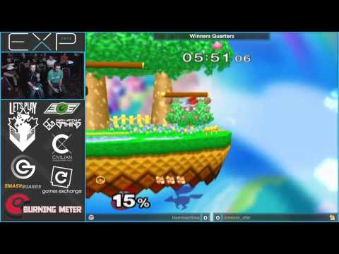 EXP 2015 - MIOM | SFAT (Fox) vs Hammertime (ICs) - Melee Singles Winners Quarters