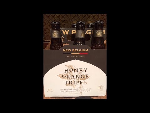 Honey Orange Tripel by New Belgium brewing review