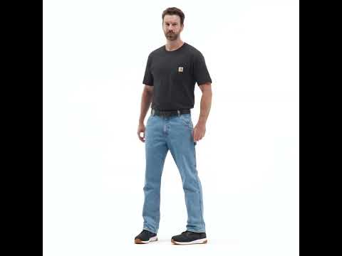 Carhartt Loose Fit Utility Jeans, Men's Canal