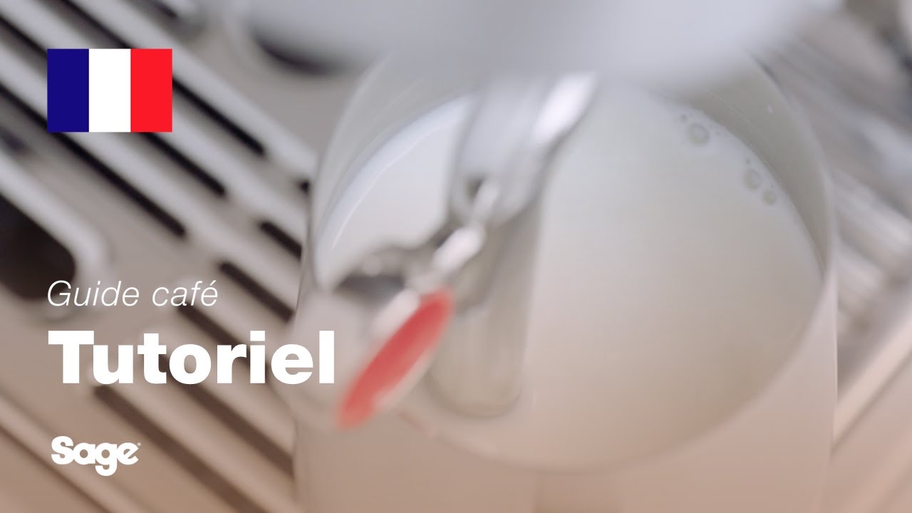 Guide didactique du café Breville - Texturation du lait mains libres Auto MilQ