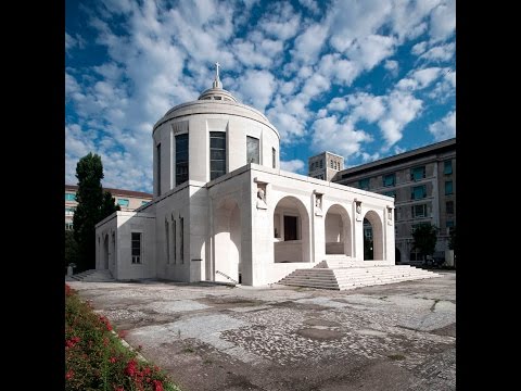 Milano Ospedale Niguarda - Chiesa Dell'Annunciata - capolavoro d'arte "razionalista fascista"