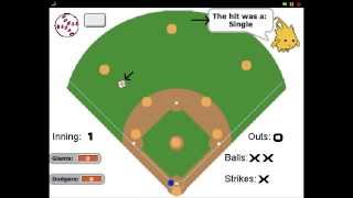 CS 10 Final Project Video Walkthrough - Baseball Game Simulator based on Statistics Recorder