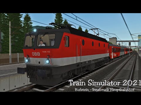 ÖBB REX 5354 Kufstein - Wörgl (ÖBB 1144) | Train Simulator 2021 | virtuelle Führerstandsmitfahrt