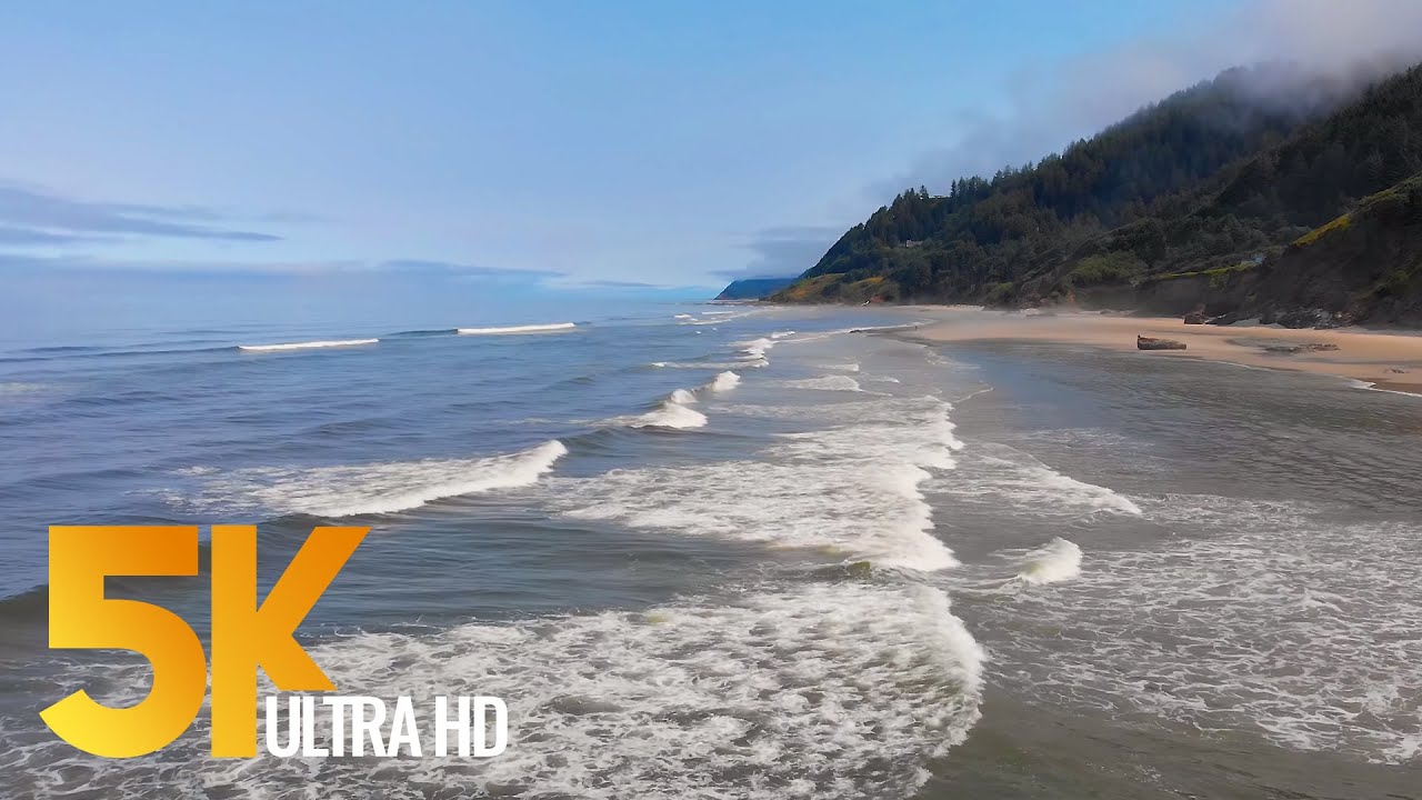 Pacific Northwest. Coastal Oregon. Part #2 - 5K Nature Documentary Film