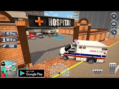 Stickman Rescue Ambulance Drive Android Gameplay