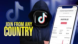 How to join the TikTok Creativity Program Beta from any country