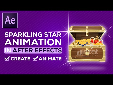 Sparkling Star Animation in Adobe After effects