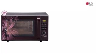 How to Preheat and operate convection mode in LG Convection Microwave Oven