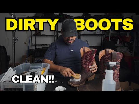 How to Clean Western Cowboy Boots
