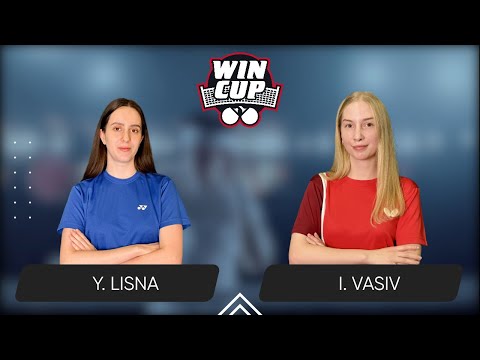 12:00 Yaroslava Lisna - Iryna Vasiv 17.06.2025 WINCUP Women Professional. Table1