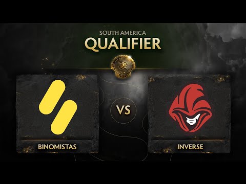 BINOMISTAS vs Inverse Game 1 - TI10 SA Qualifiers: Loser Bracket R1 w/ Kmart & ET